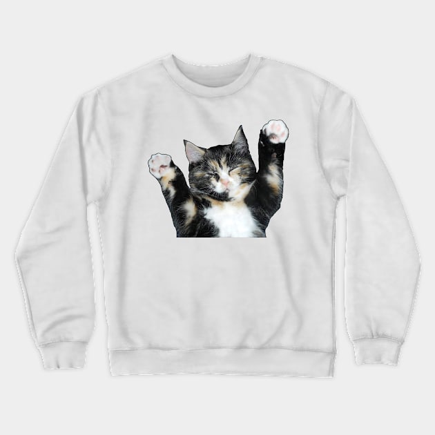 Kittycat Crewneck Sweatshirt by je suis libre